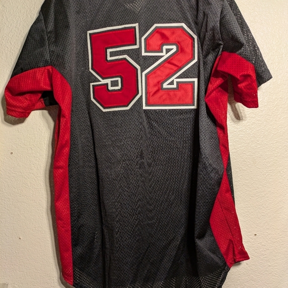 Rawlings Lugnuts Black and Red Jersey Size Xl Pre-owned - Picture 8 of 11